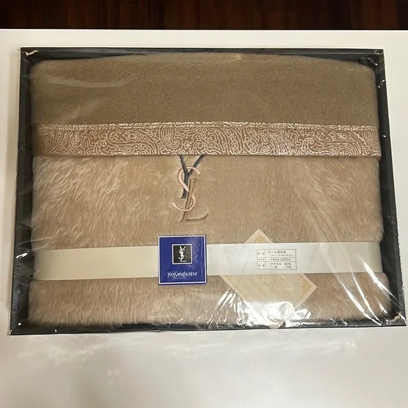 Yves Saint Laurent | Bedding | Ysl Blanket | Poshmark